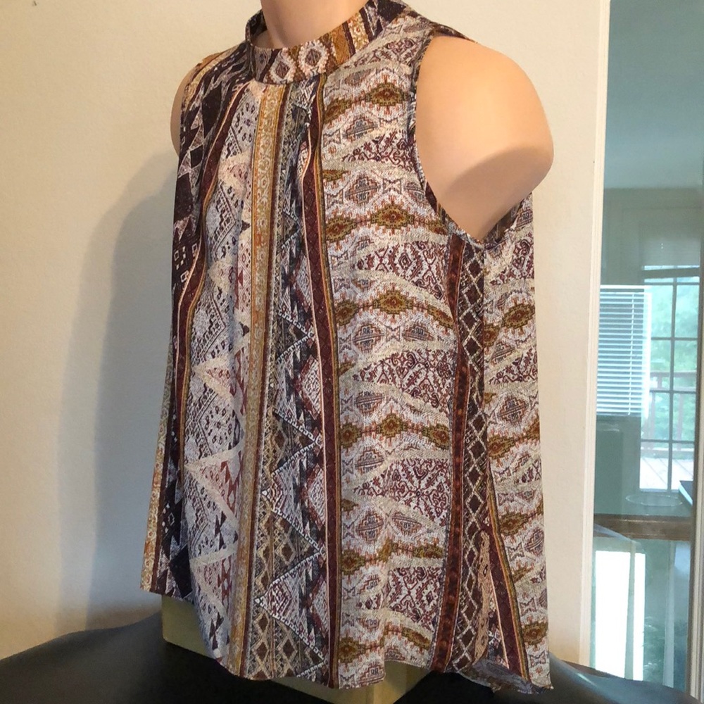Sami and Jo sleeveless blouse XL